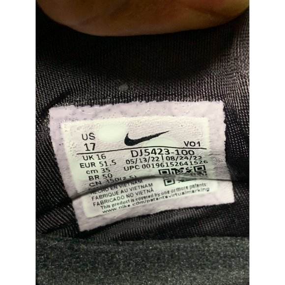 Size 17 Nike Lebron 20 XX “The Debut” Athletic Basketball Sneakers DJ5423-100 - Picture 7 of 7